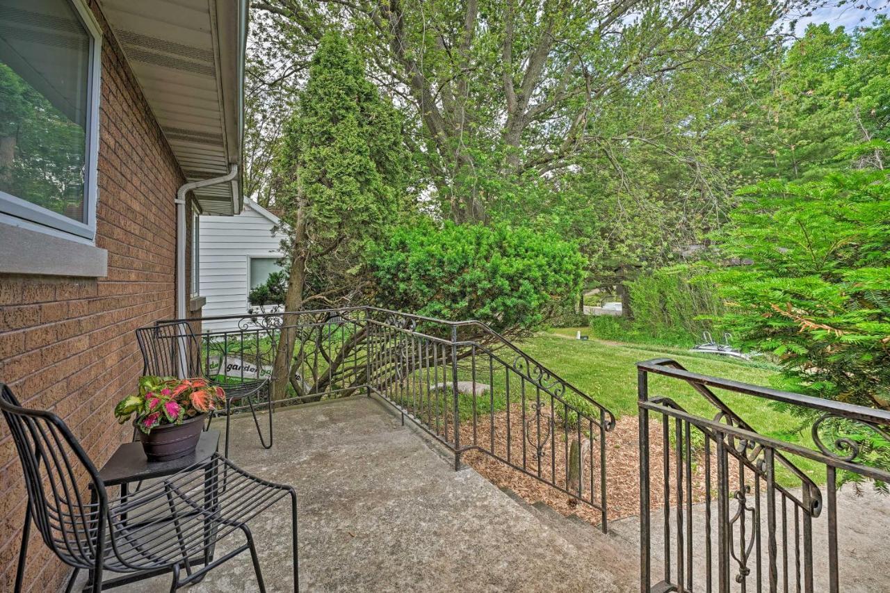 Lake Michigan Hideaway Pool, Steps To Beach! Michiana Esterno foto